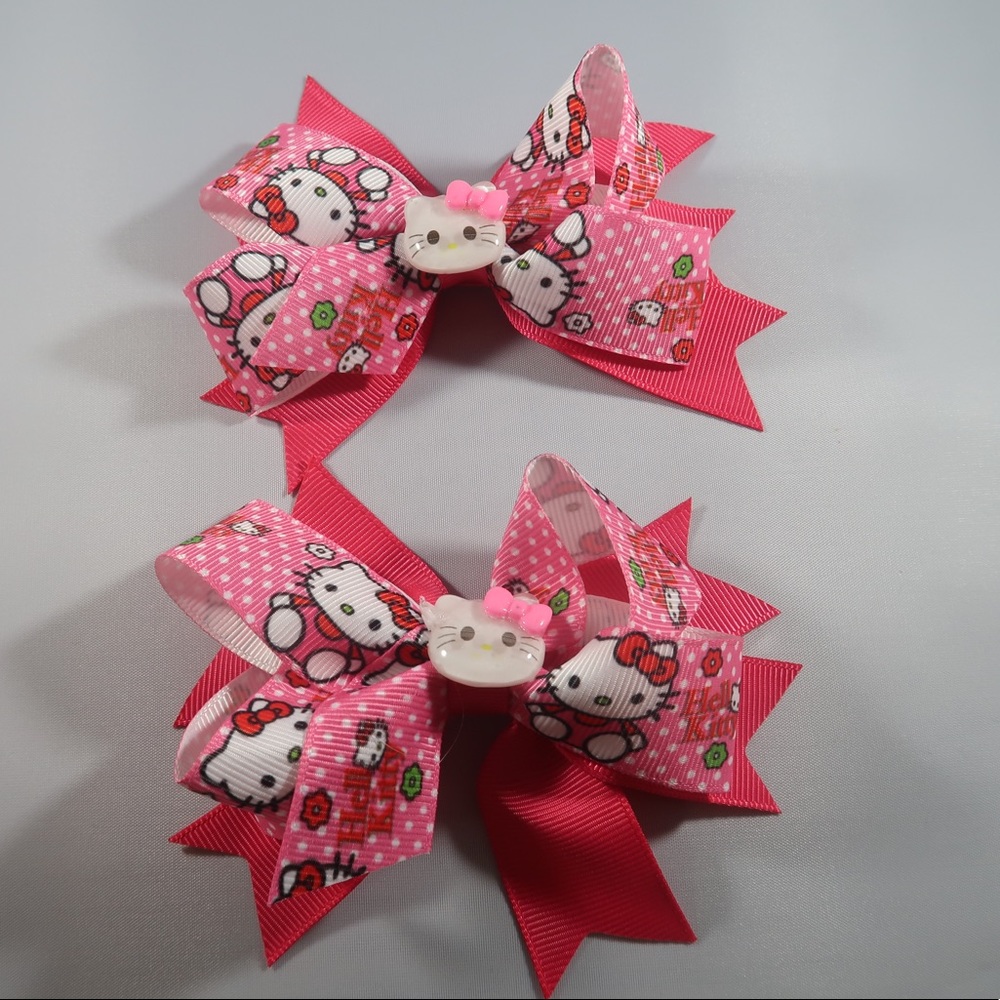 Hello kitty Bow set